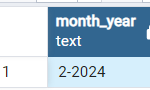 Extract Month Year from date in PostgreSQL Extract Month Year from date in postgresql 1